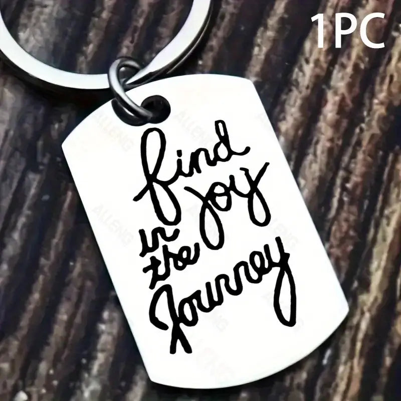 Find Joy in the Journey Keychain