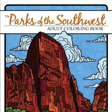 Parks of the Southwest Adult Coloring Book