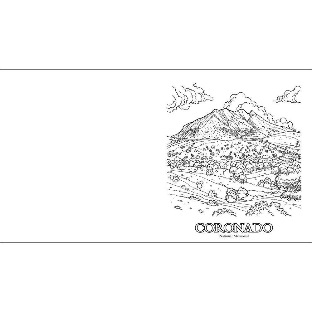 Parks of the Southwest Adult Coloring Book