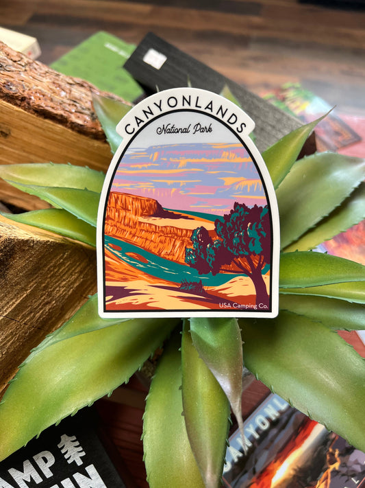 Canyonlands National Park Badge Sticker