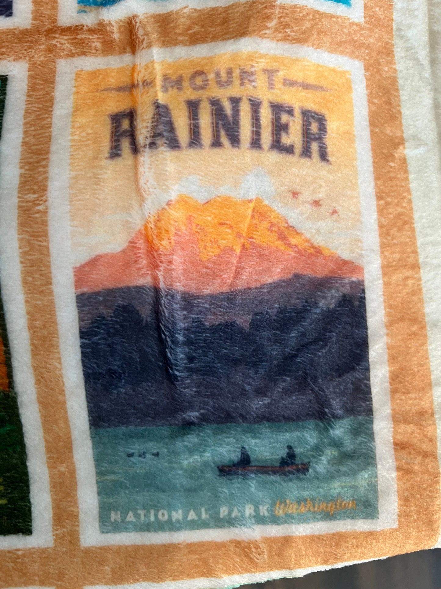 National Parks Fleece Blanket