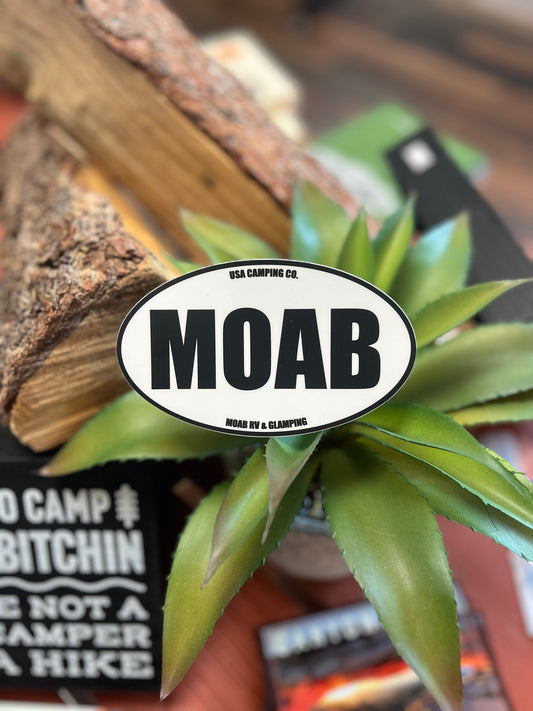 MOAB Oval Sticker