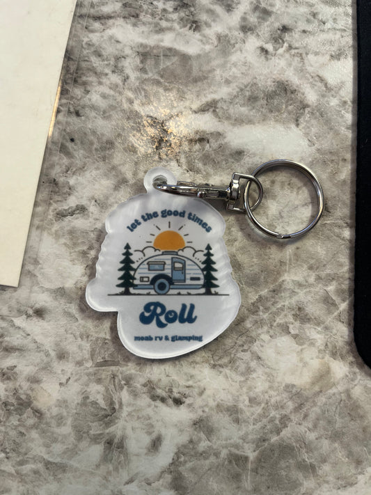 Let the Good Times Roll Keychain