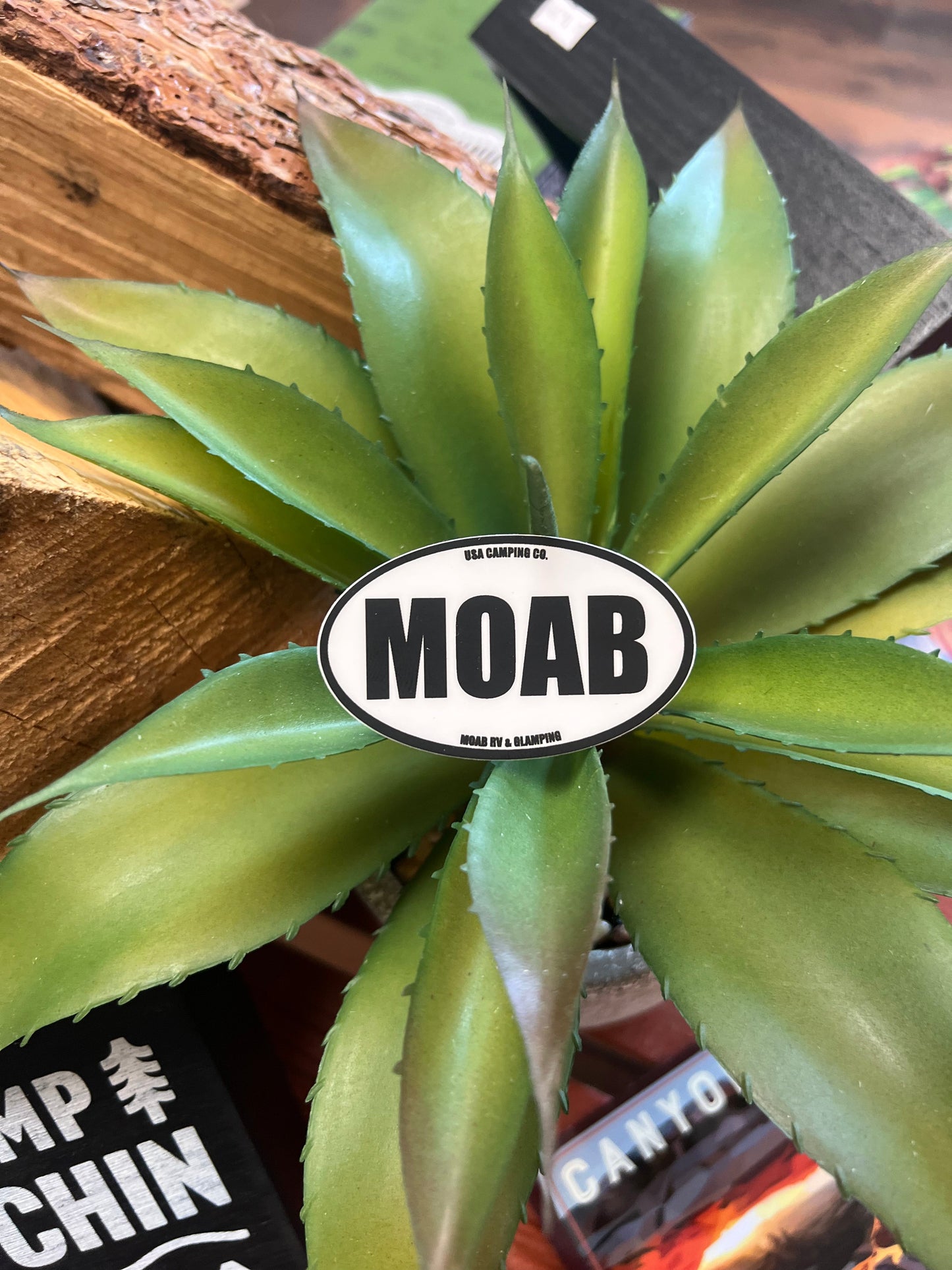 MOAB Oval Sticker
