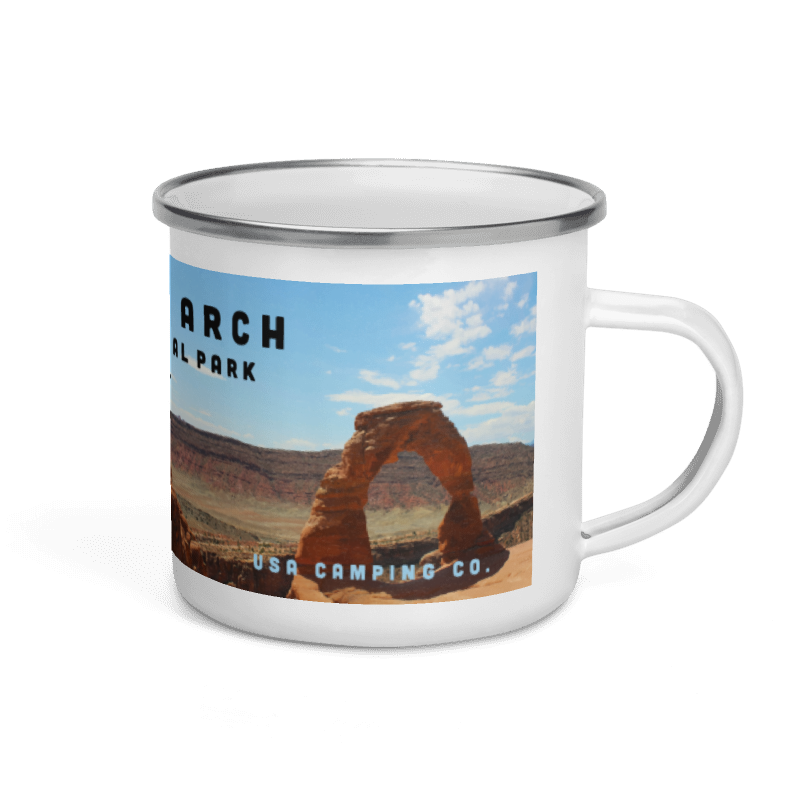 Delicate Arch Enamel Mug